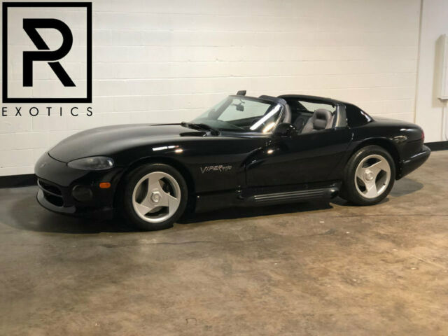 2dr Open Sports Car Low Miles Manual Gasoline 8.0L 10 Cyl Black 1994 Dodge Viper 2dr Open Sports Car