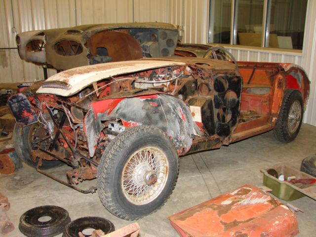 3 Austin Healeys - 3000 BJ8, 100-6, 3000 BT7 Chassis + Parts - NO RESERVE! 1965 Austin Healey 3000