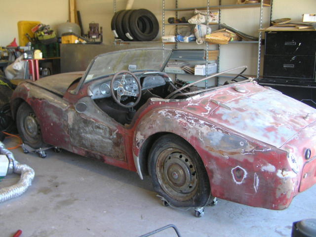 (3) Cars Triumph TR3 Barn Finds 1960 Triumph Other