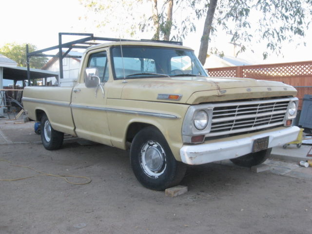 3 Owner VTG California Survivor 1969 Ford F100 Explorer Special & 300Ci 3 Speed 1969 Ford F-100 EXPLORER