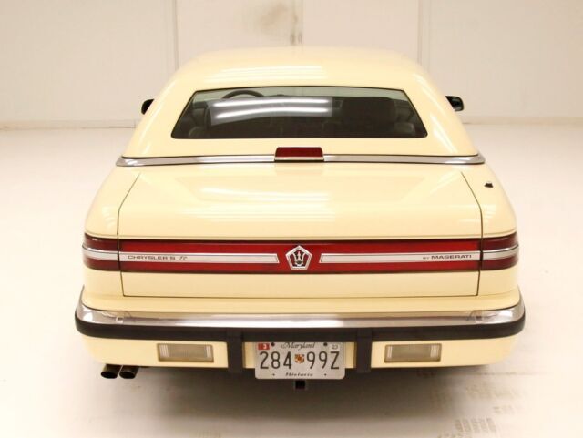 1990 Chrysler TC by Maserati - photo 10