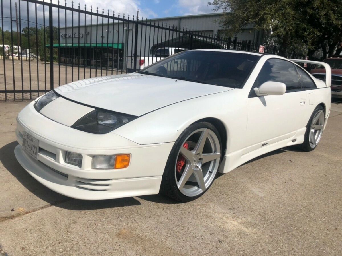 300 ZX TT TWIN TURBO T-TOPS LEATHER STILLEN BODY KIT 20" WHEELS REBUILT TITLE 1990 Nissan 300ZX TWIN TURBO