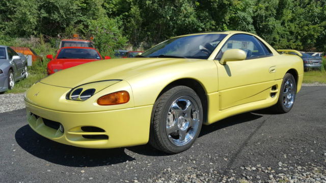 3000GT VR4, Twin Turbo, AWD, Pearl Yellow, Great Condition. Fully Rebuilt 1994 Mitsubishi 3000GT
