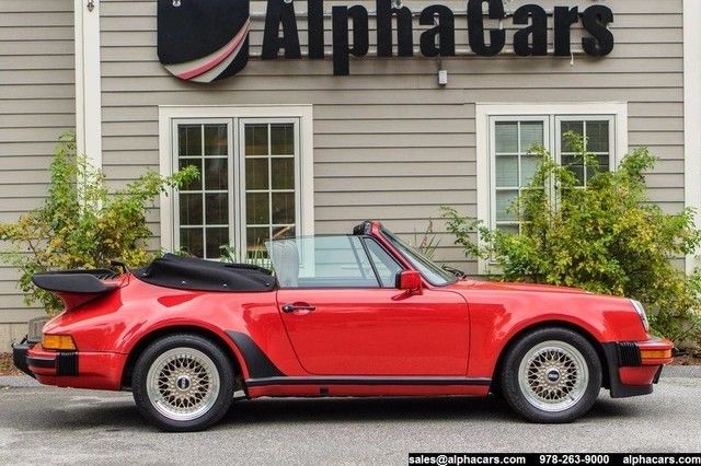 1986 Porsche 911 Carrera Wide Body Cabriolet M491 Turbo Look - photo 13