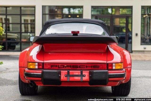 1986 Porsche 911 Carrera Wide Body Cabriolet M491 Turbo Look - photo 7
