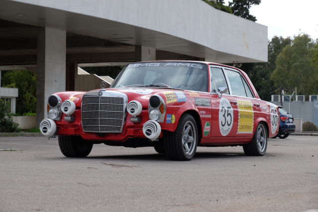 300SEL Rote Sau Homage 1970 Mercedes-Benz 300-Series