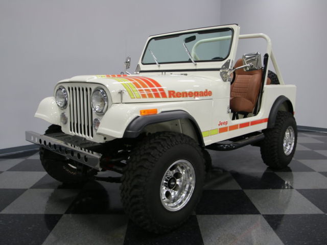 304CI V8, BIKINI TOP, FULL FRAME OFF RESTORED, EXCELLENT PAINT, LOOK UNDERNEATH! 1981 Jeep CJ