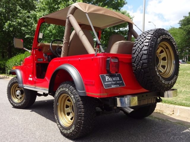 1978 Jeep Wrangler ORIGINAL GOLDEN EAGLE LEVI INTERIOR FLAWLESS RESTO - photo 3
