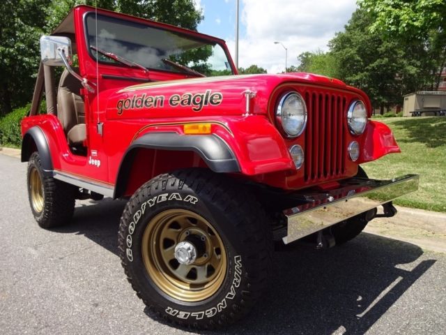 1978 Jeep Wrangler ORIGINAL GOLDEN EAGLE LEVI INTERIOR FLAWLESS RESTO - photo 7