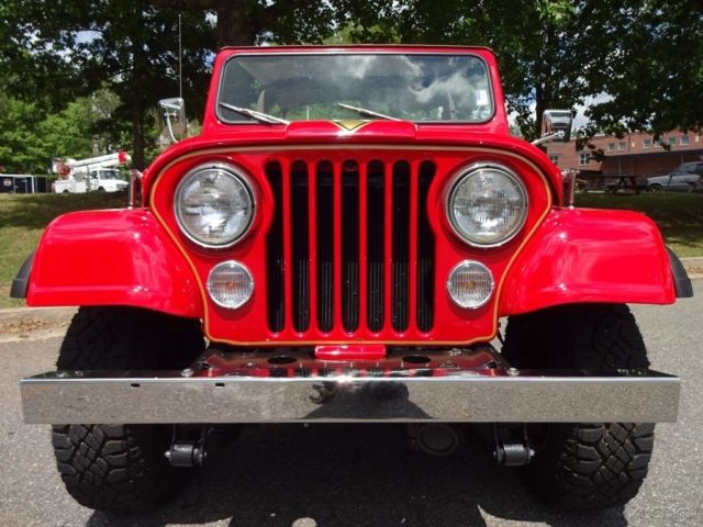 1978 Jeep Wrangler ORIGINAL GOLDEN EAGLE LEVI INTERIOR FLAWLESS RESTO - photo 8