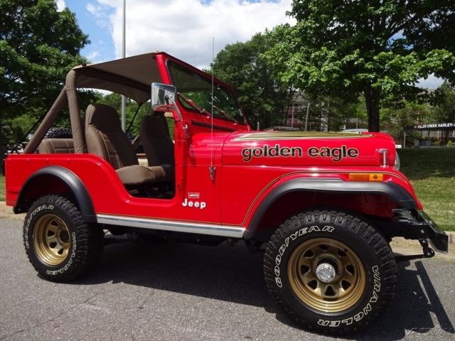 1978 Jeep Wrangler ORIGINAL GOLDEN EAGLE LEVI INTERIOR FLAWLESS RESTO - photo 9