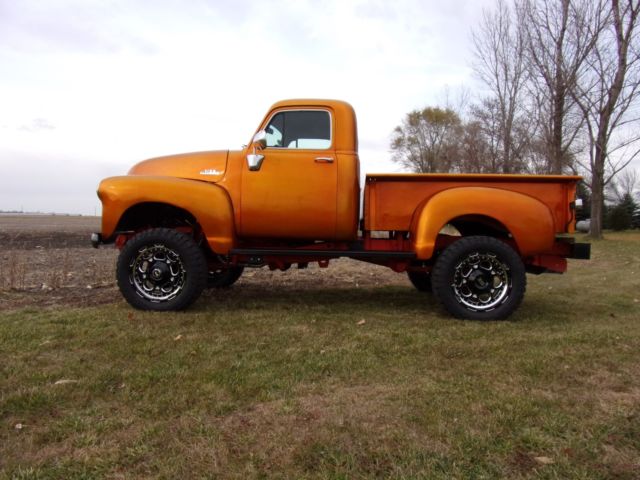 3100 Chevy short box step side pickup truck..Brand new 502 Crate engine 1953 Chevrolet Other Pickups