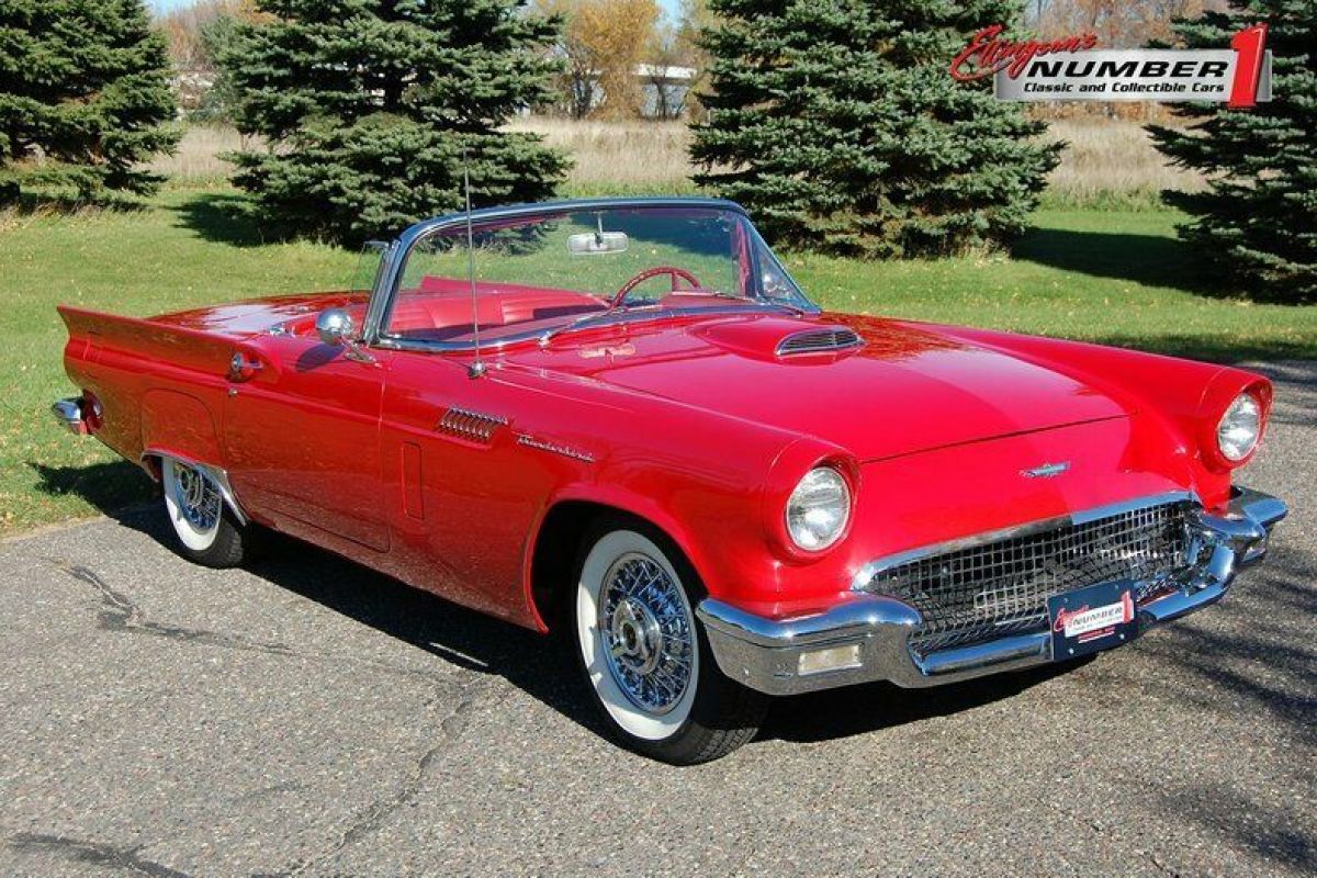 312 cu. in. V8 - 4bbl - Automatic - Hard/Soft Top - PS - PB 1957 Ford Thunderbird