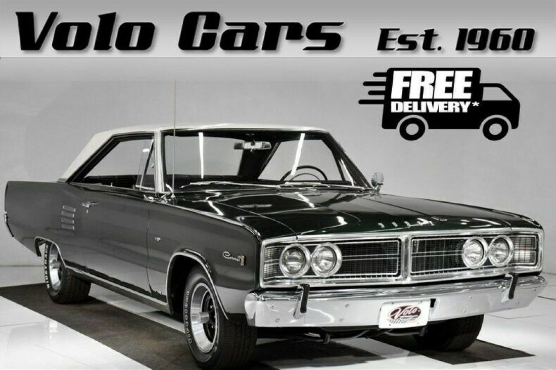 31,383 mile survivor! Ps, bucket seats, console. 1966 Dodge Coronet 500