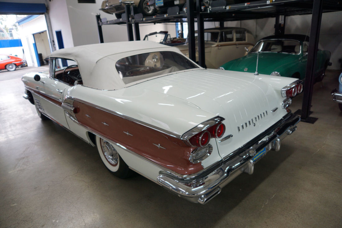 1958 Pontiac Bonneville Tri Power 370 CID TEMPEST 395 V8 Conver - photo 12