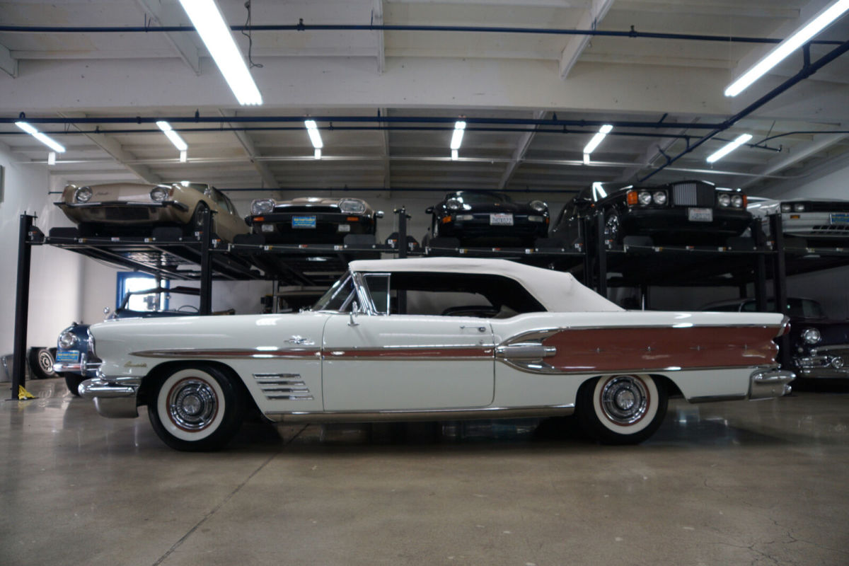 1958 Pontiac Bonneville Tri Power 370 CID TEMPEST 395 V8 Conver - photo 3