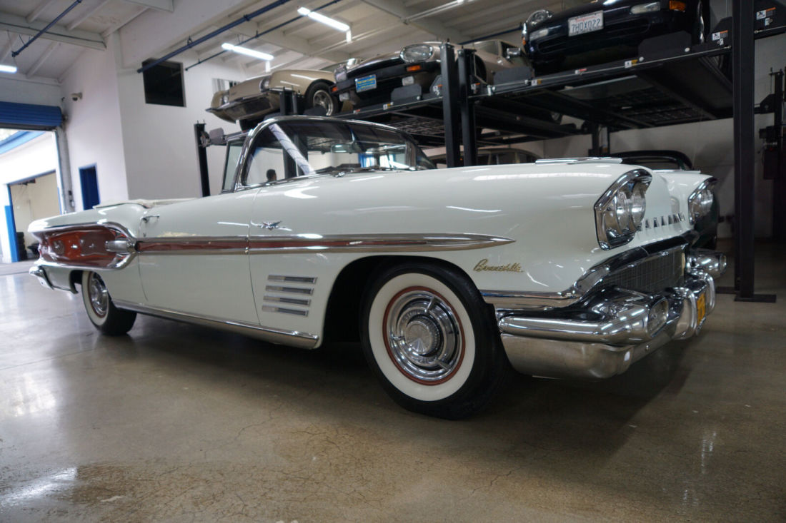 1958 Pontiac Bonneville Tri Power 370 CID TEMPEST 395 V8 Conver - photo 5