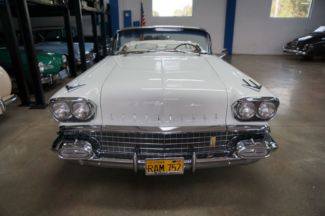 1958 Pontiac Bonneville Tri Power 370 CID TEMPEST 395 V8 Conver - photo 8