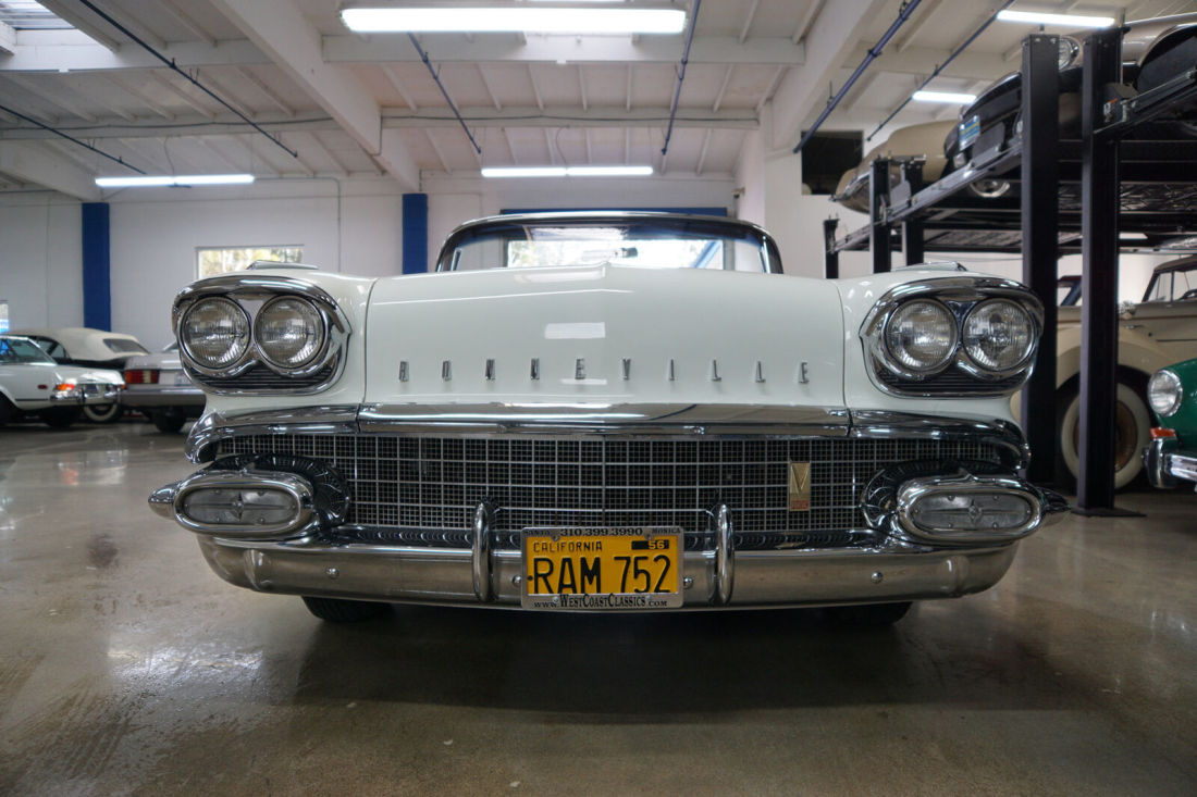 1958 Pontiac Bonneville Tri Power 370 CID TEMPEST 395 V8 Conver - photo 9