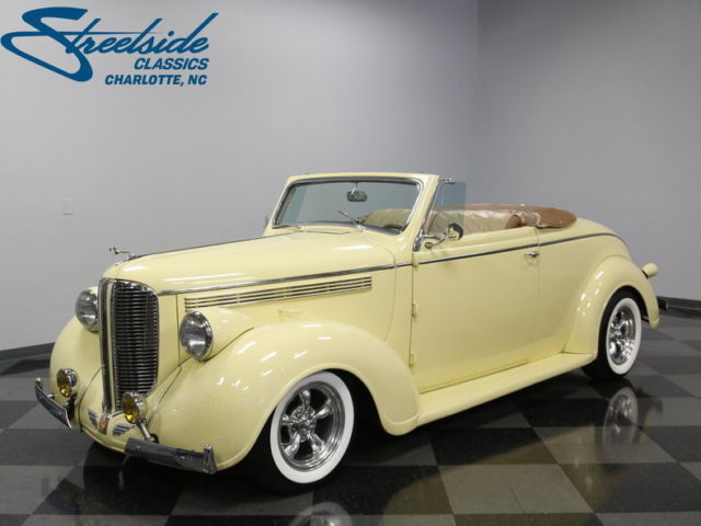 318 V8, 3SPD AUTO, A/C, PWR STEER & BRAKE, UPGRADED FRNT END, GR8 BUILD, CRUISR! 1938 Dodge D8 Convertible Coupe