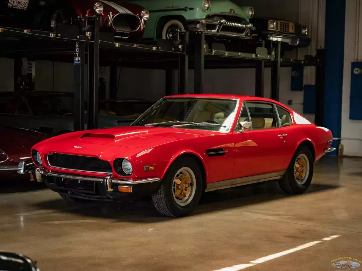 31822 Miles 5340 cc DOHC 5 spd ZF manual2 Door Coupe 1977 Aston Martin AM V8 Series III 5 ZF spd manual