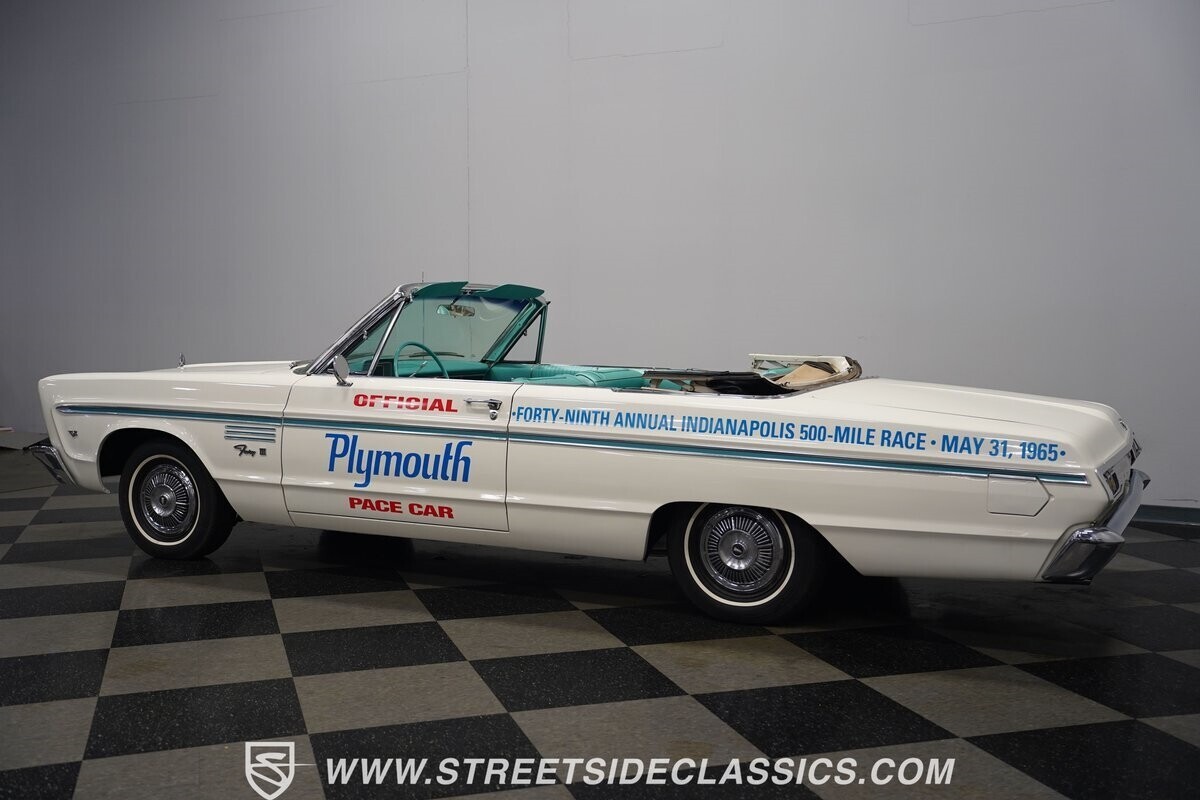 1965 Plymouth Fury Convertible Indy Pace Car Tribute - photo 11