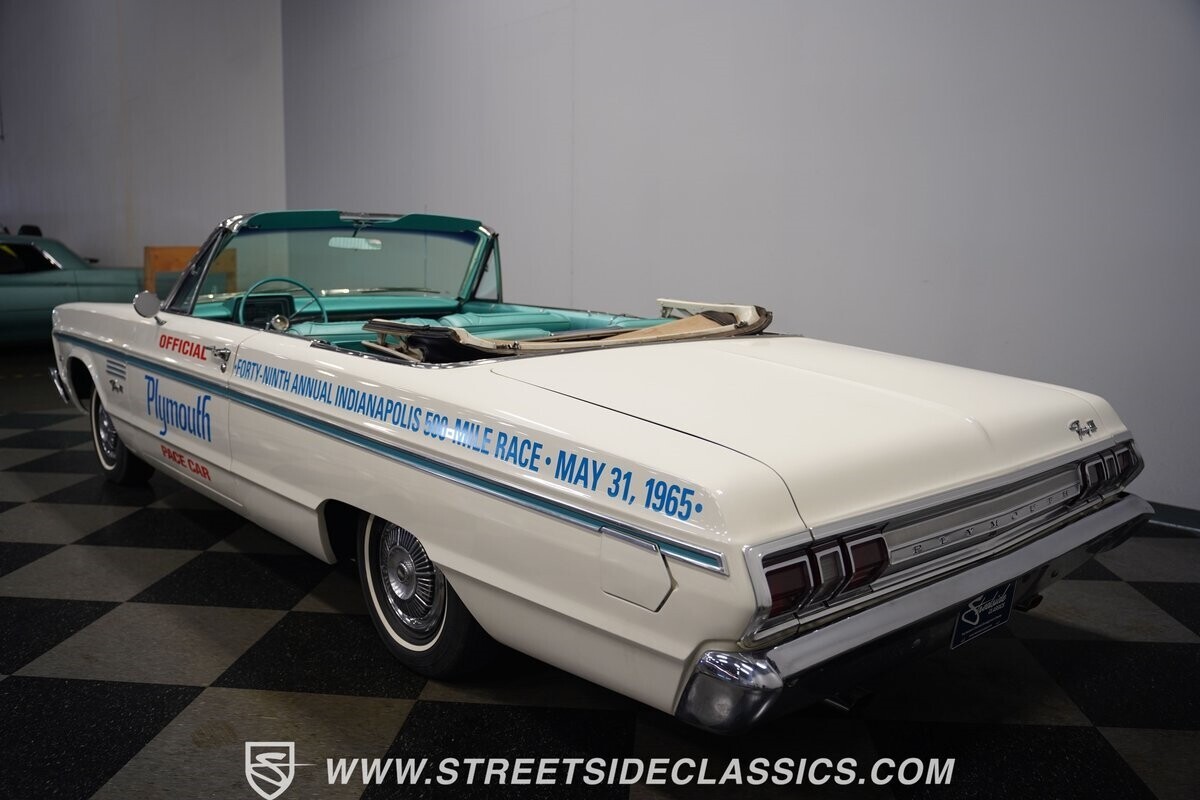 1965 Plymouth Fury Convertible Indy Pace Car Tribute - photo 13