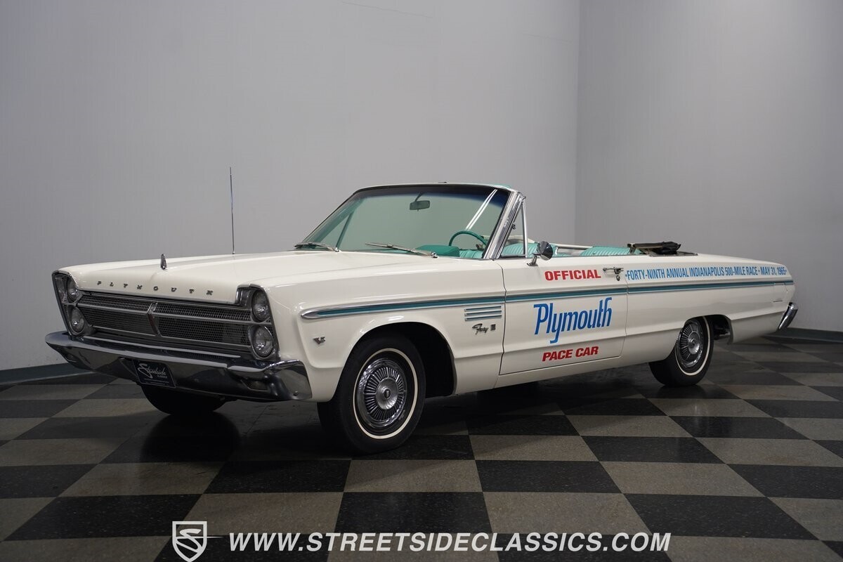 1965 Plymouth Fury Convertible Indy Pace Car Tribute - photo 8