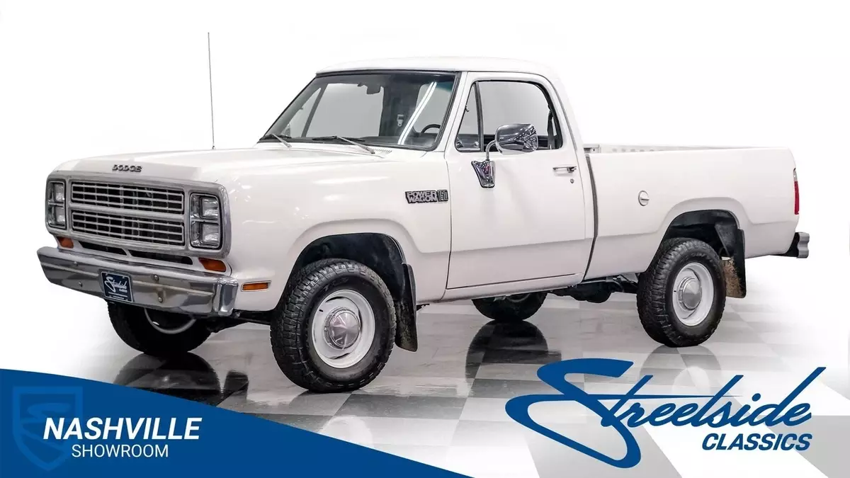 318CI V8, AUTOMATIC TRANS, POWER STEER/FRONT DISC BRAKES, SHARP SHORT BED 4X4 PO 1979 Dodge W100 Power Wagon 4X4