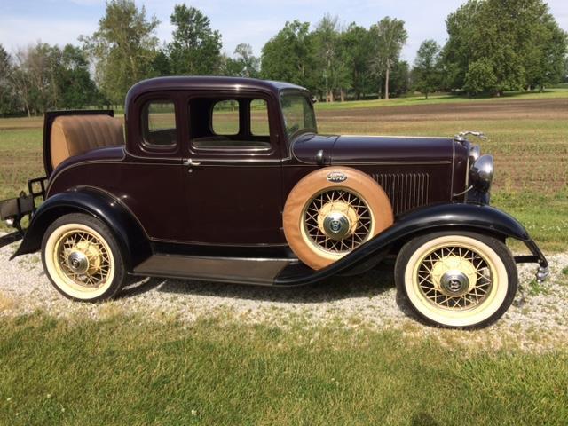 32 Ford 5W Coupe All Henry Steel Former ISCA Champion In Same Family Since 1966 1932 Ford Coupe Standard