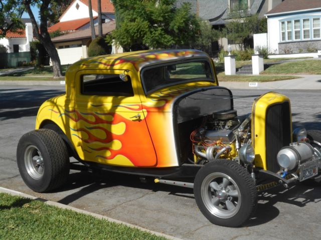 1932 Ford DELUXE 3 WINDOW COUPE HOT ROD - photo 4