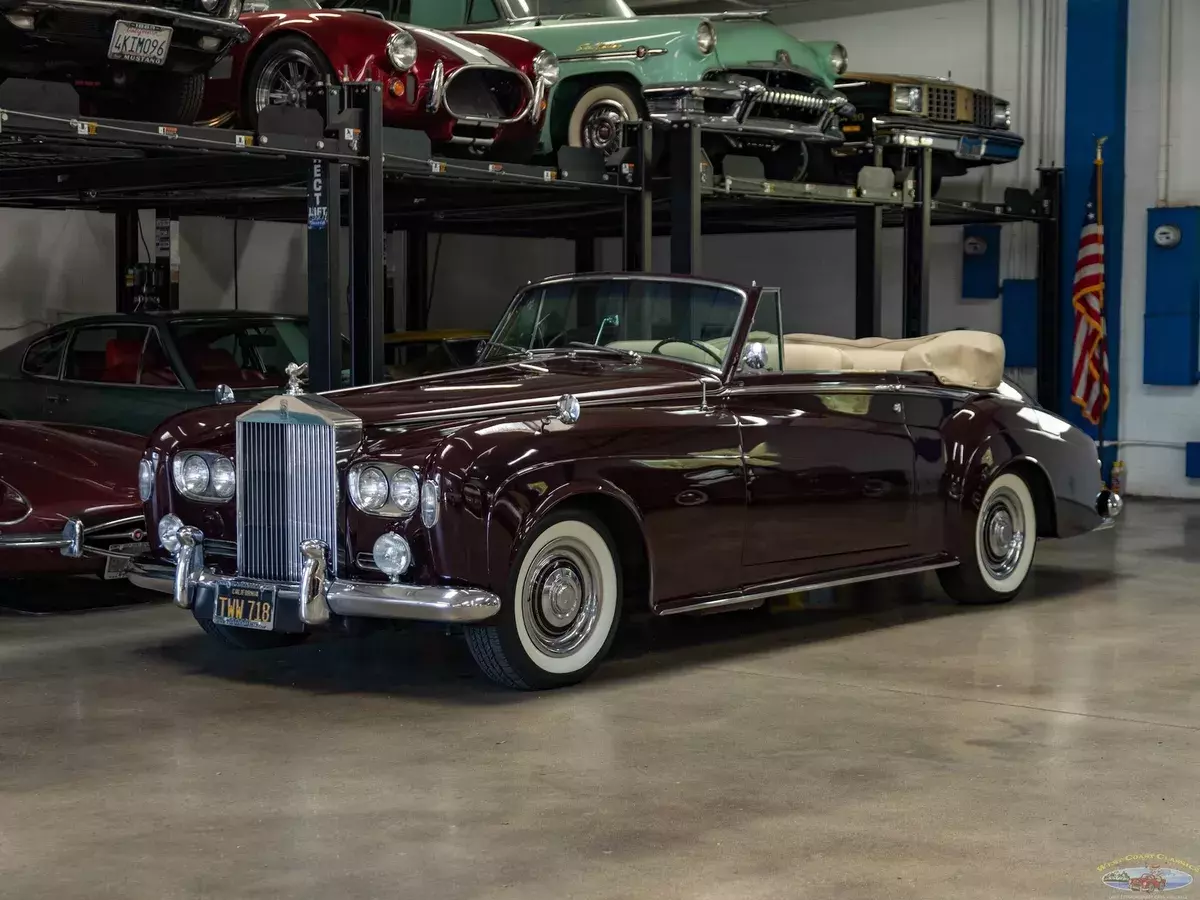 32409 Miles 6230 V8 AutomaticConvertible 1963 Rolls-Royce H.J Mulliner Silver Cloud III Drophead LHD Coupe -