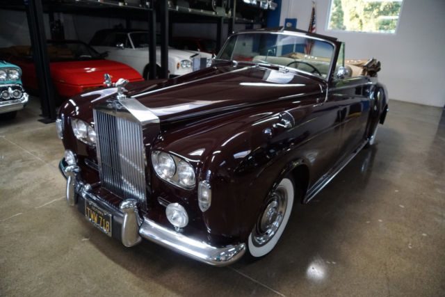 32425 Miles 6230 V8 AutomaticConvertible 1963 Rolls-Royce H.J Mulliner Silver Cloud III Drophead Coupe --
