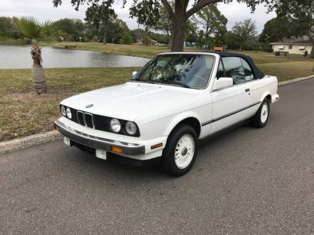 325i Convertible 5 speed Cold AC New Top Great Driver 1988 BMW 3-Series E30