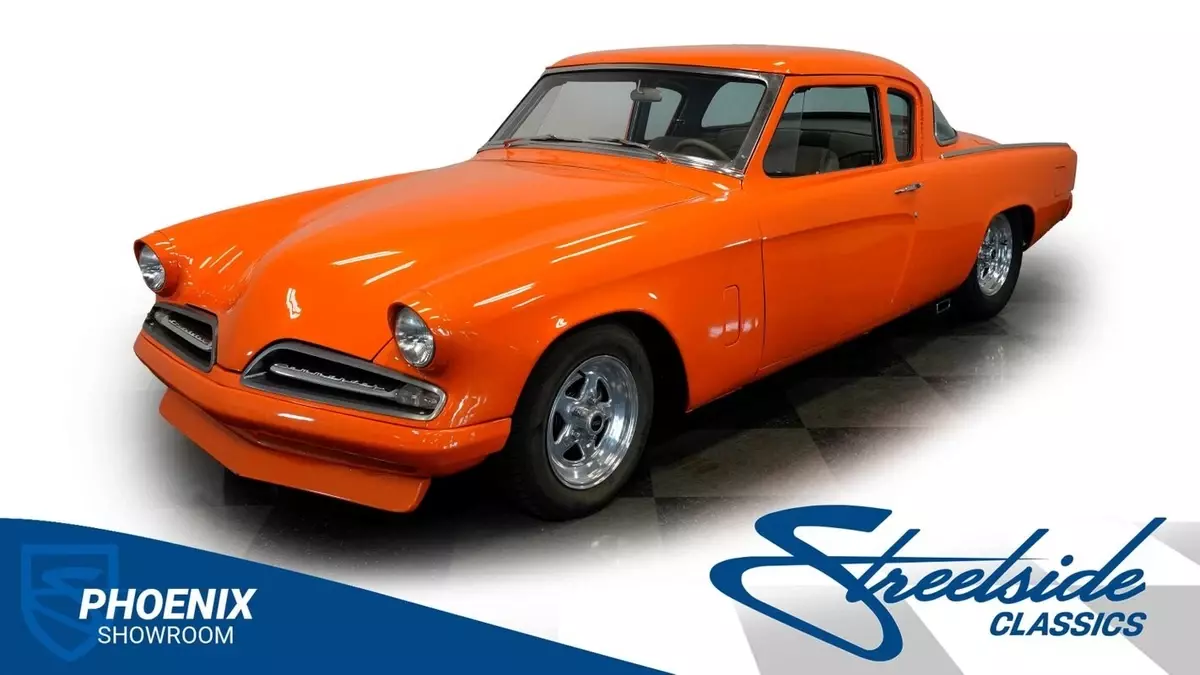 •327 CI V8 Engine•4-Speed Muncie Transmission•Single 4-Barrel Holley Carb 1953 Studebaker Commander Restomod