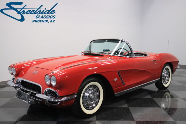 327 V8, 4-SPEED MANUAL, MAINTENNCE RECRDS, GREAT COLOR COMBO, VERY CLEAN C1 VERT 1962 Chevrolet Corvette Convertible