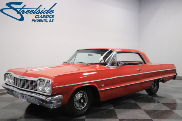 327 V8, AUTO, PS, PB, FACTORY CORRECT COLOR, BUILD RECPTS AND PHOTOS, GR8 DRIVER 1964 Chevrolet Impala