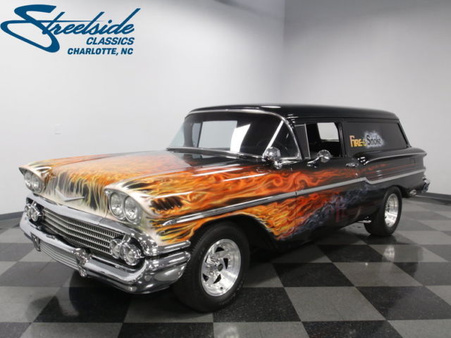 327 V8, MUNCIE 4SPD, PWR STEER, CUSTOM PAINT, AGGRESSIVE GROWL, RUN & DRIVE GR8! 1958 Chevrolet Sedan Delivery