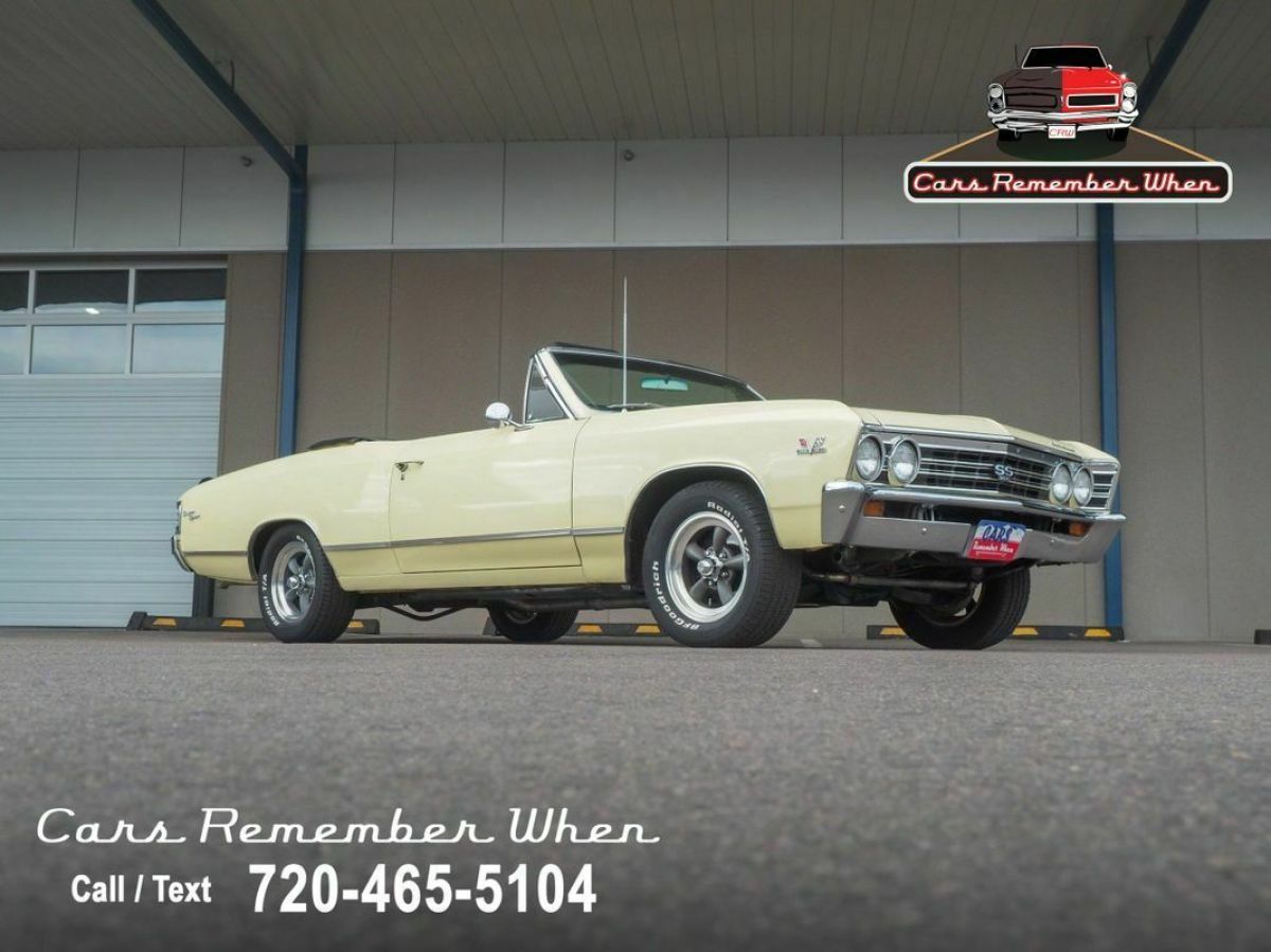 1967 Chevrolet Malibu Convertible 327 V8