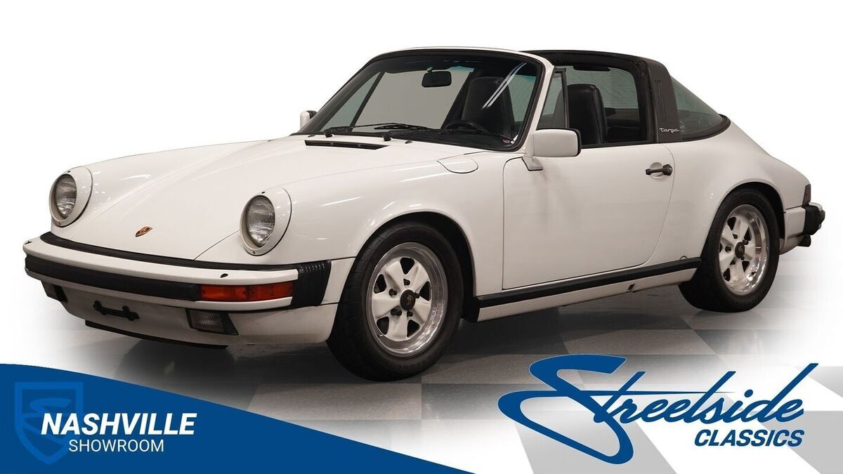 3.2L fuel injected five speed manual 1986 Porsche 911 Targa
