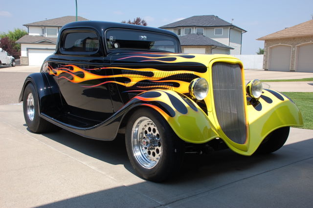 33 Ford 3 Window coup Pro Street 1933 Ford Pro Street 3 window coup
