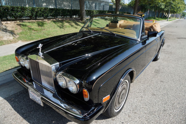 33,100 Miles V8 AutomaticConvertible 1988 Rolls-Royce Corniche Tan Leather