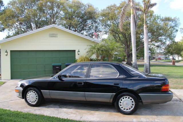 33K ACTUAL MILES 1 OWNER LOWEST MILEAGE LS ANYWHERE 1 OWNER FL SHIPPING AVAIL 1991 Lexus LS LS400
