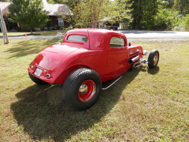 1934 Ford 3 WINDOW COUPE LAKES STYLE HOT ROD - photo 12
