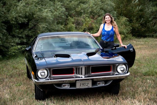 340 'Cuda Restore in triple black - Very Low Miles since full restoration 1972 Plymouth Barracuda