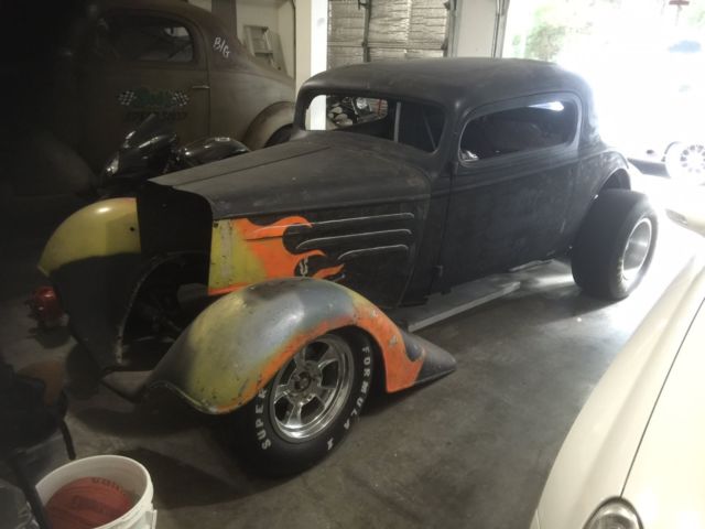 34' Chopped 3-Window Coupe 1934 Chevrolet 3 Window Coupe Standard