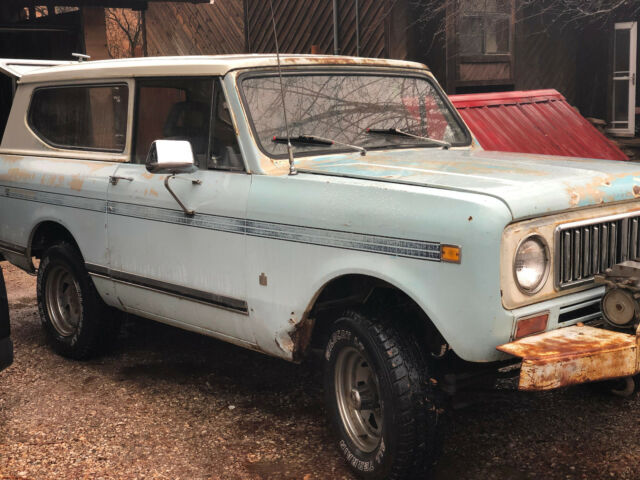 345 auto transmission 1974 Scout II 4x4 watch video 1974 International Harvester Scout II