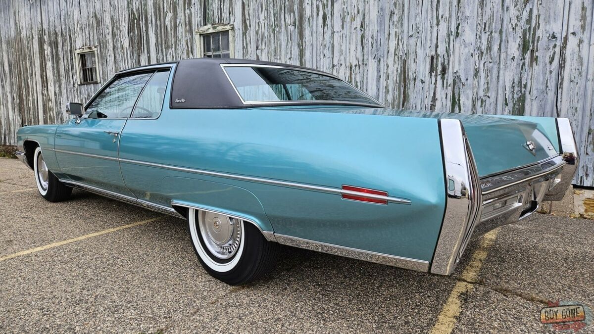 1972 Cadillac DeVille Unrestored Survivor Rust Free Rare Original Adriatic Blue - photo 10