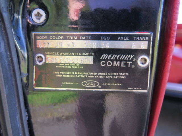 1965 Mercury Comet Caliente - photo 7