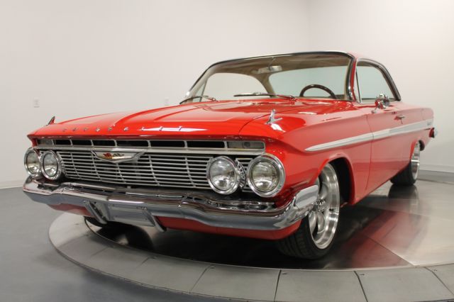 348 Tri Power - A/C - Leather - Auto - Pro Touring - BEAUTIFUL!! 1961 Chevrolet Impala Bubble Top